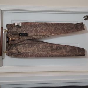 Buffalo metallic skinny jeans